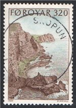 Faroe Islands Scott 197 Used